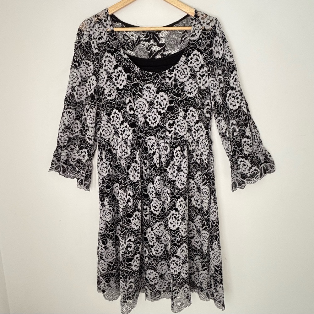 Women's Lace Whimsigoth Whimsycal Fairy Party Dress Size Medium/Large E91